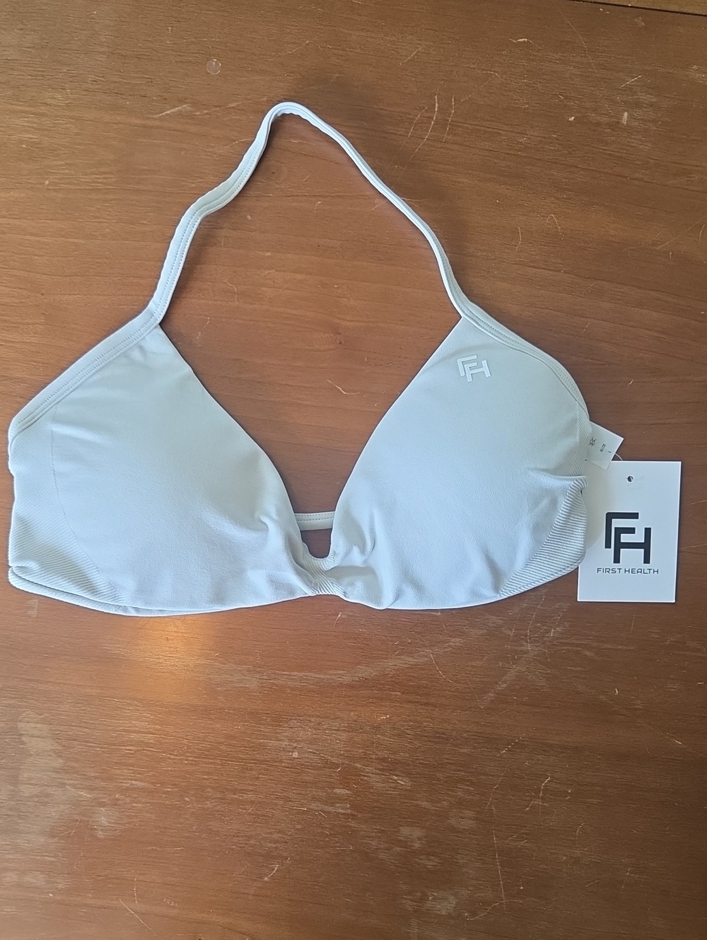 NWT First Health Halter Sports Bra